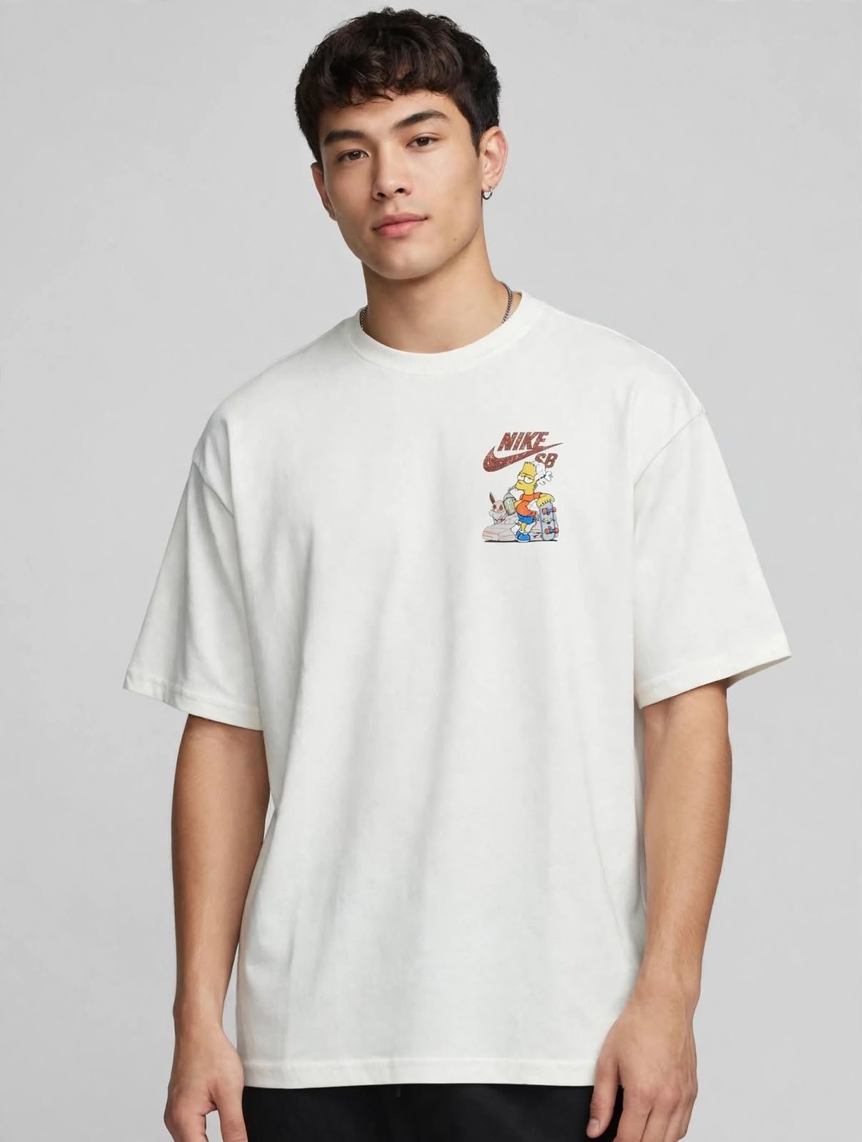 camiseta nike oversized / off-white
