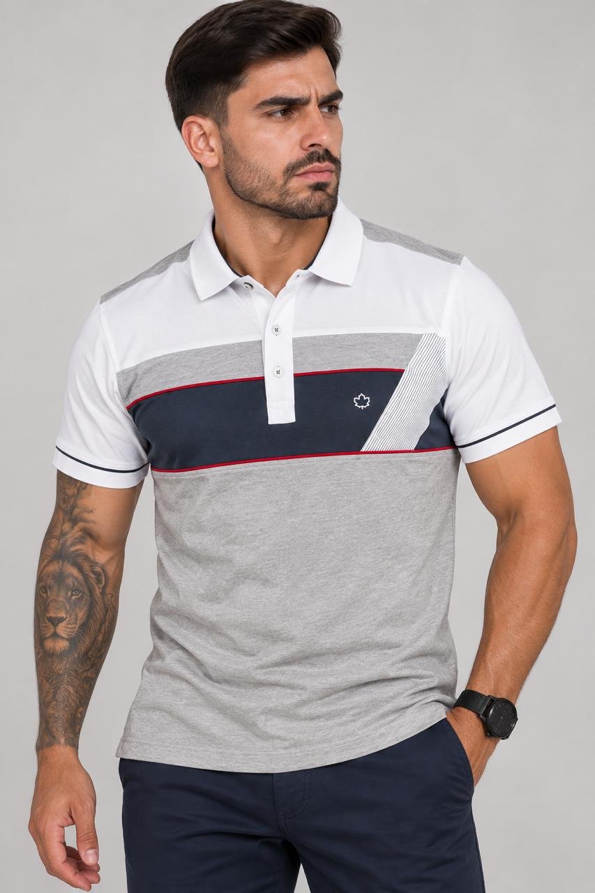camisa gola polo mr2 / branca