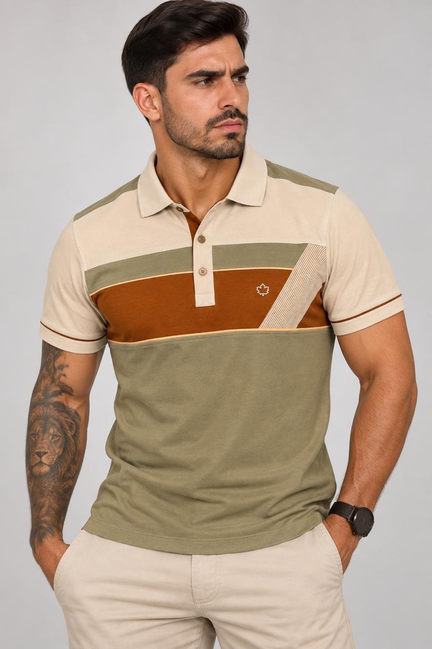 camisa gola polo mr2 / verde militar